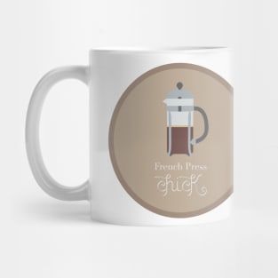 French Press Chick Mug